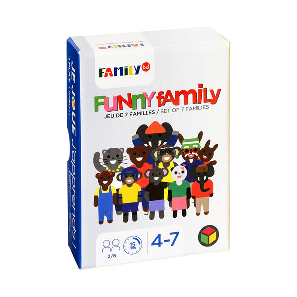 OXYBUL - 4 mini jeu de 7 familles