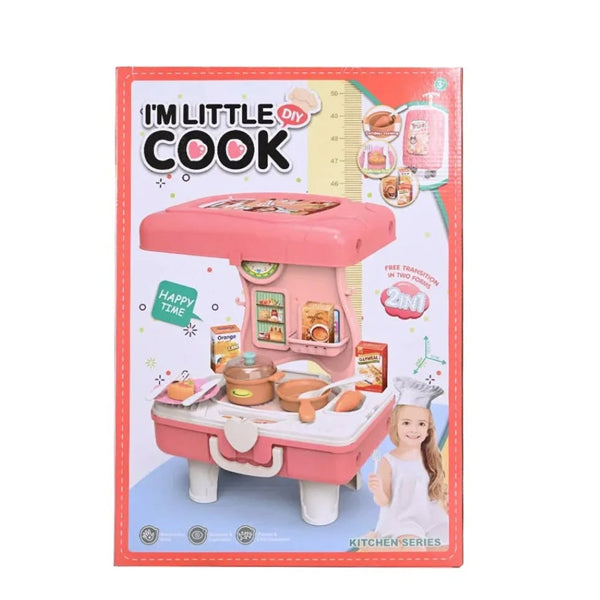 2 en 1 Set de cuisine valise