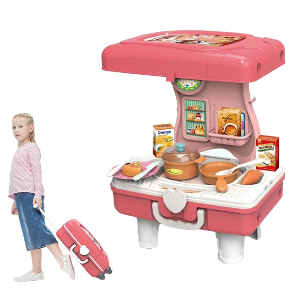 2 en 1 Set de cuisine valise