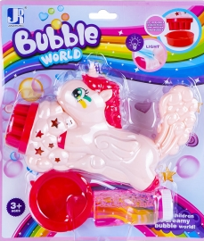 Pistolet à bulles Licorne
