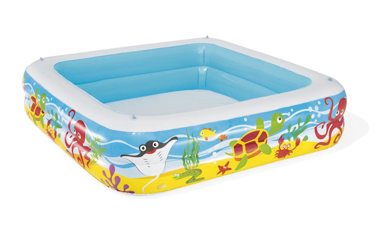 BESTWAY - Piscine avec pare-soleil 140x140x114 cm