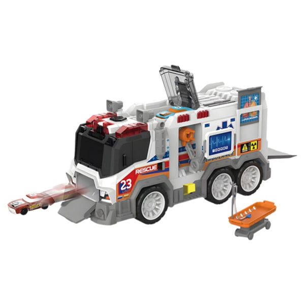 Ambulance avec lanceur et 2 voiturettes