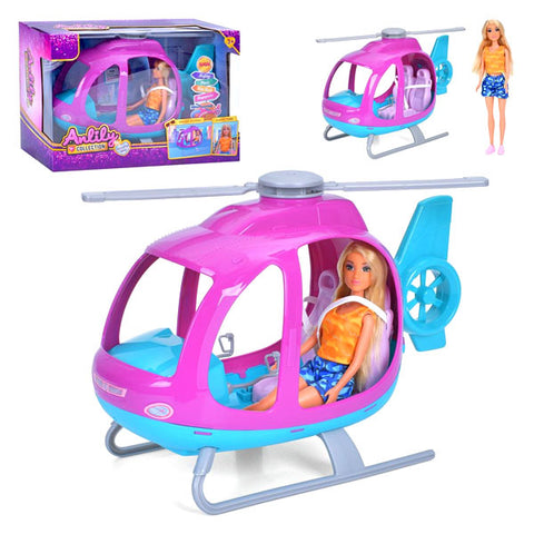 Anlili - Poupée avec avion