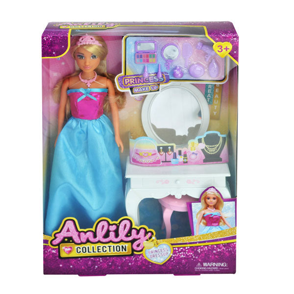 Anlily - Poupée avec commode