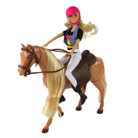 Anlili - Poupée cavalière