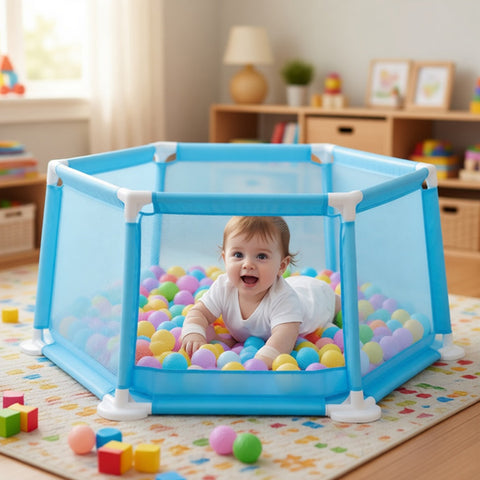 BABYSIT - Parc bébé avec 50 balles