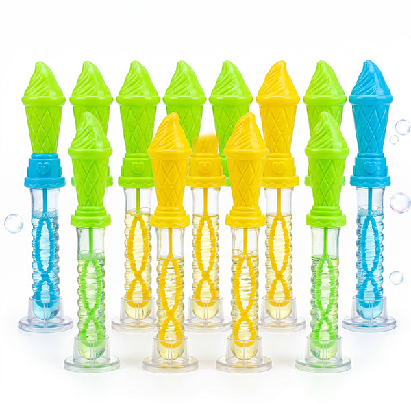 Bâton à bulles cornet de glace