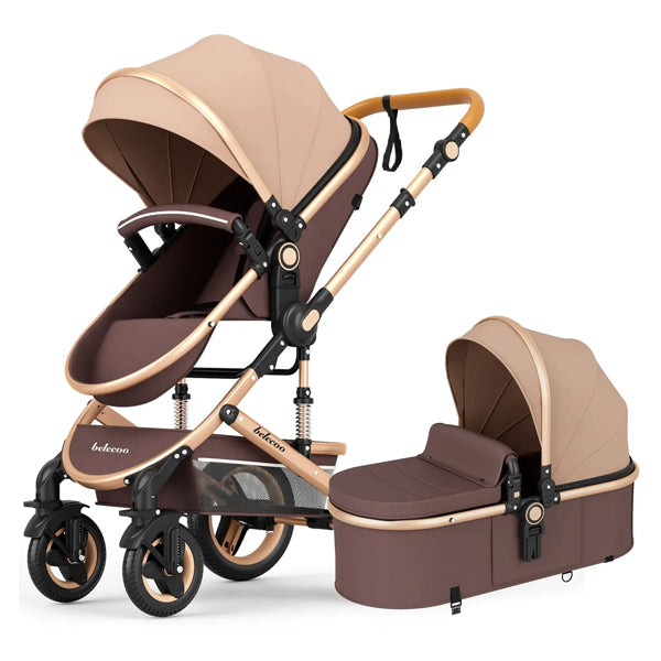 Belecoo - 2 en 1 Poussette et Maxi Cosi