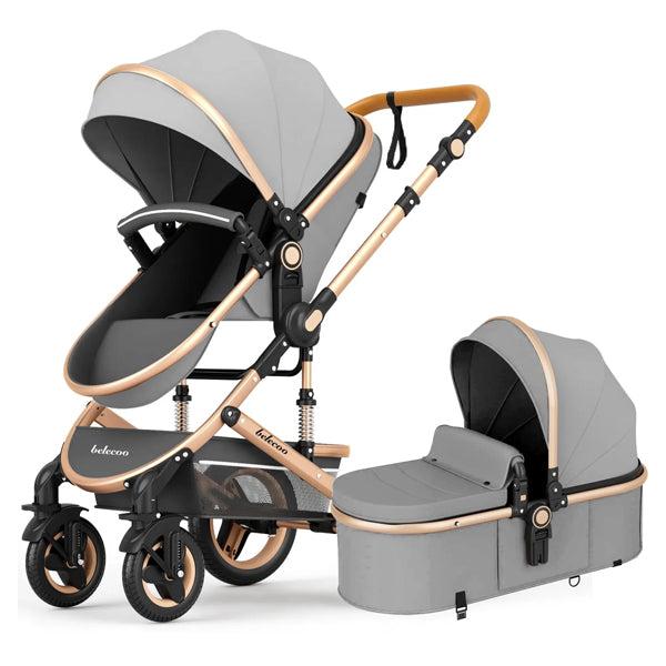 Belecoo - 2 en 1 Poussette et Maxi Cosi