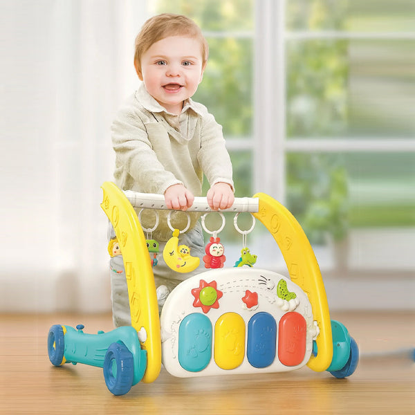 Bibi-Irn - 2 en 1 tapis et trotteur