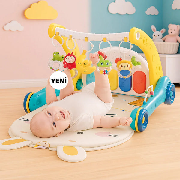 Bibi-Irn - 2 en 1 tapis et trotteur