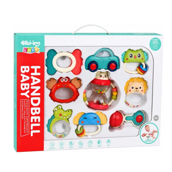Bibi-Irn - Pack hochets 9 pcs