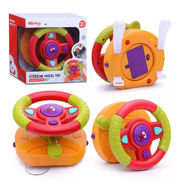 Bibi-Irn - Volant interactif 2 en 1