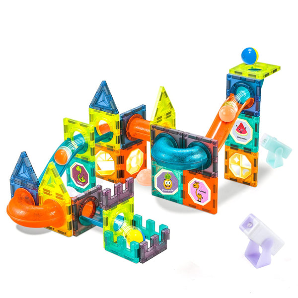 Blocs magnétiques lumineux 49 pcs