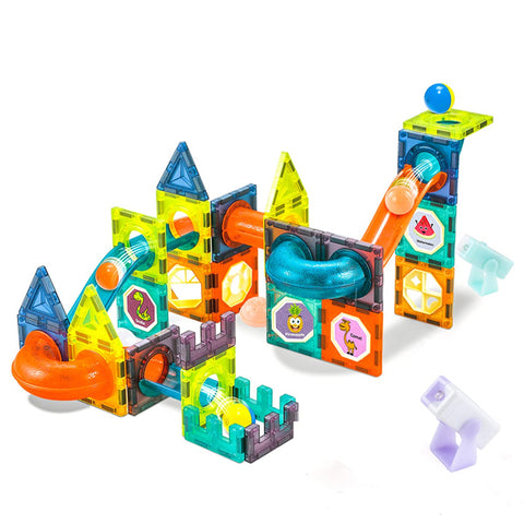 Blocs magnétiques lumineux 49 pcs