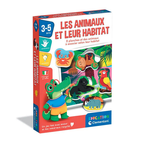 CLEMENTONI - Les animaux et leur habitat