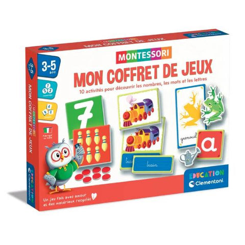CLEMENTONI - Montessori - Mon coffret de jeux