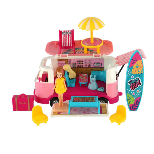 Caranvane Shining Beauty avec figurines