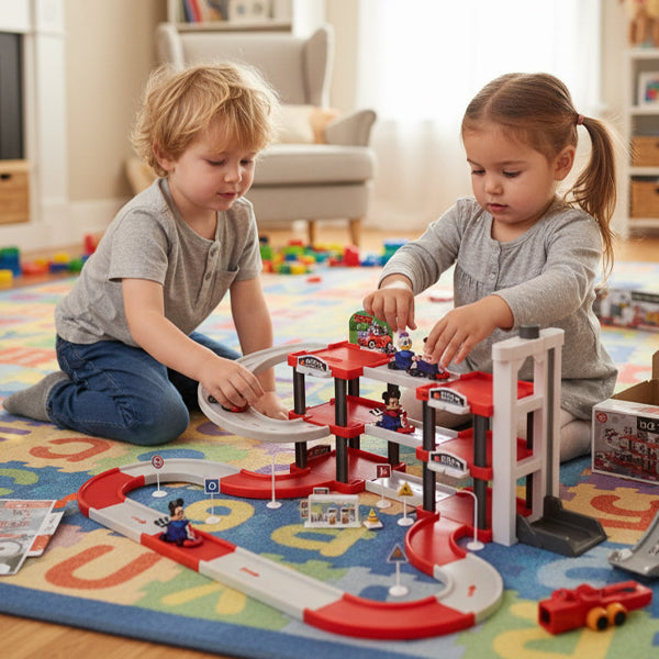 Circuit Mickey avec 2 voiturettes