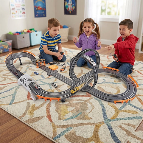 Circuit Track Master avec 4 voiturettes