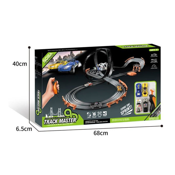 Circuit Track Master avec 4 voiturettes