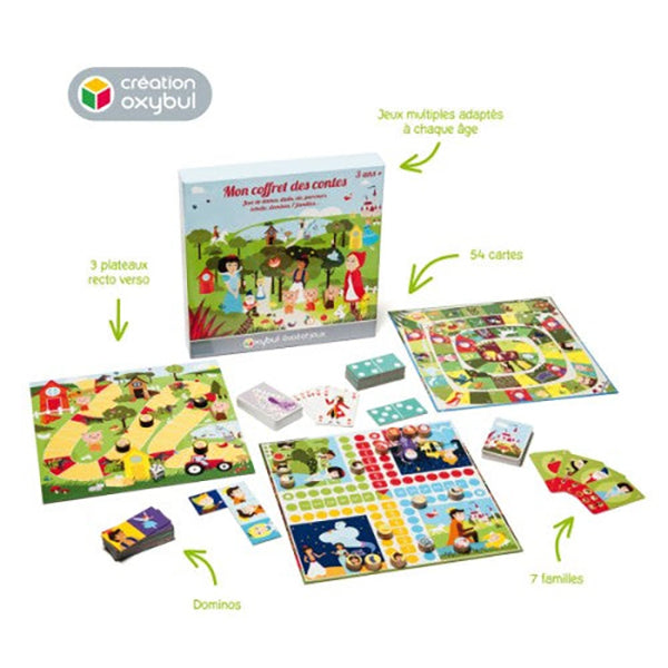 OXYBUL - Coffret multi-jeux des contes