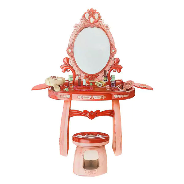 Coiffeuse de maquillage avec accessoires