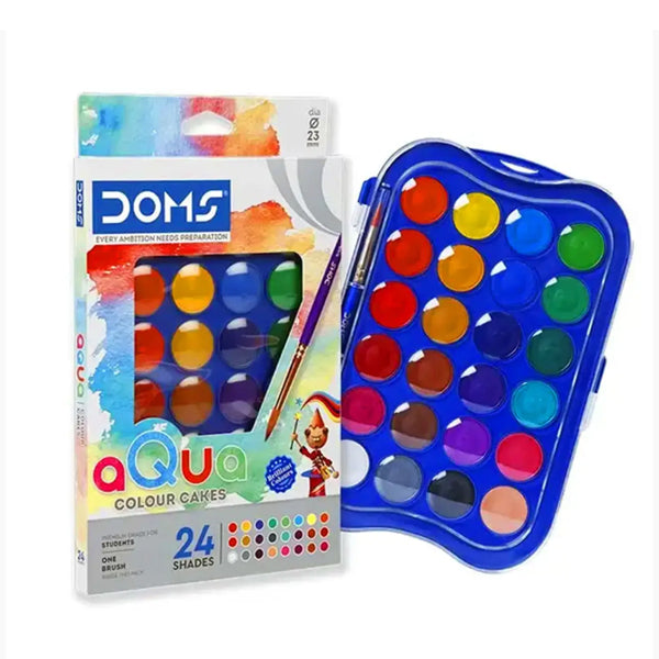 DOMS - Palette de 24 pastilles aQua