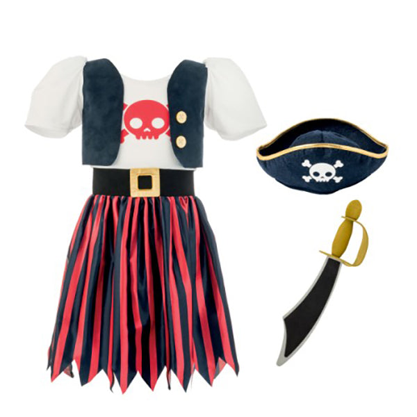 OXYBUL - Déguisement Mady la pirate 3/5 ans