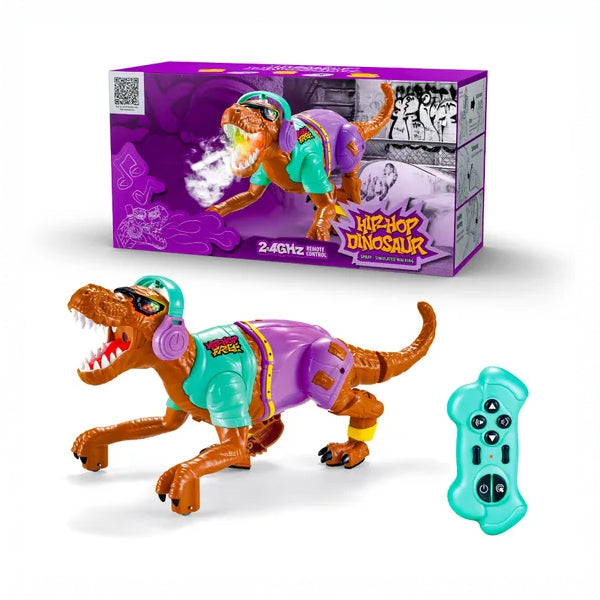 Dinosaure HipHop R/C avec spray d'eau