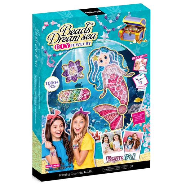 Grand pack des perles sirène 1000 pcs