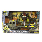 Grand pack militaire avec robot et véhicules