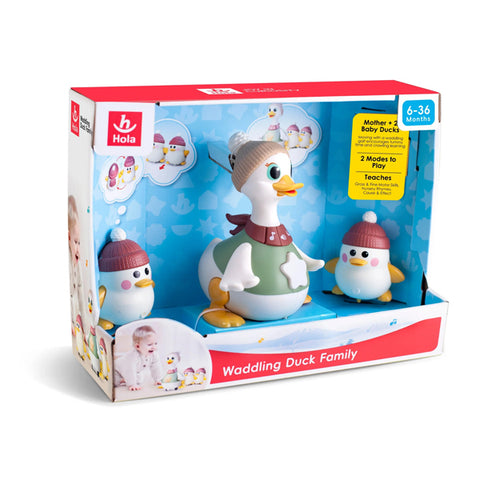 HOLA - Famille de canards dansants