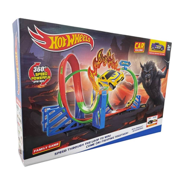 HOTWHEELS - Circuit avec voiturette