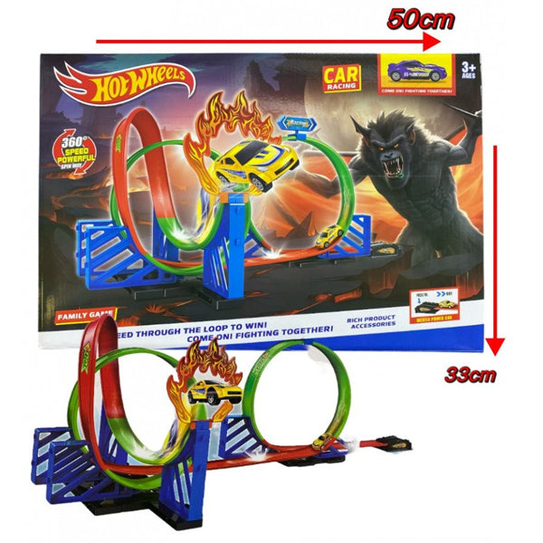 HOTWHEELS - Circuit avec voiturette