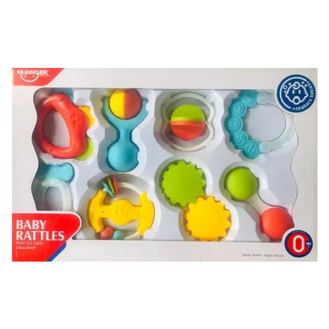 HUANGER - Pack Hochets 8 pcs