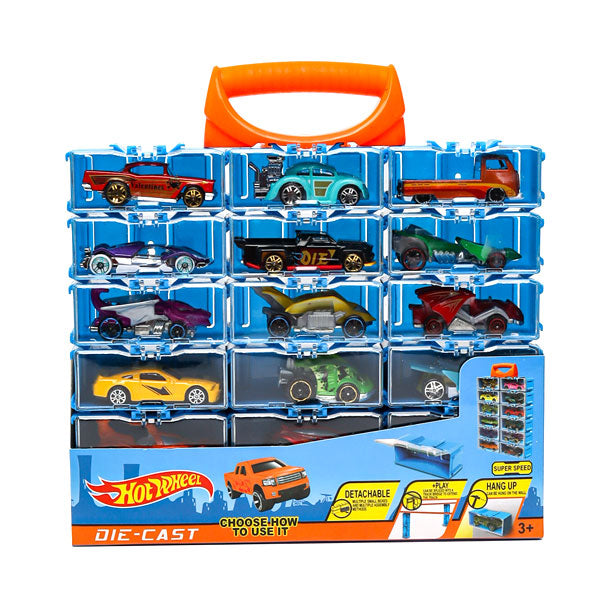 HotWheels - Malette de 18 voiturettes