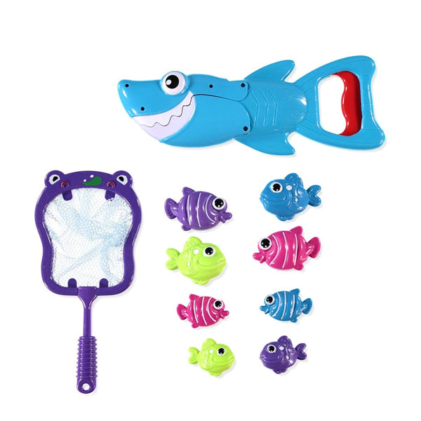 Jeu de pêche avec requin