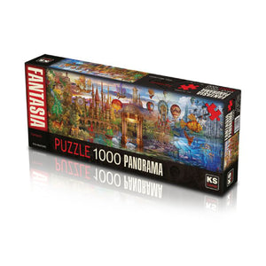 KS - Puzzle PANORAMA Fantastic 1000 pcs