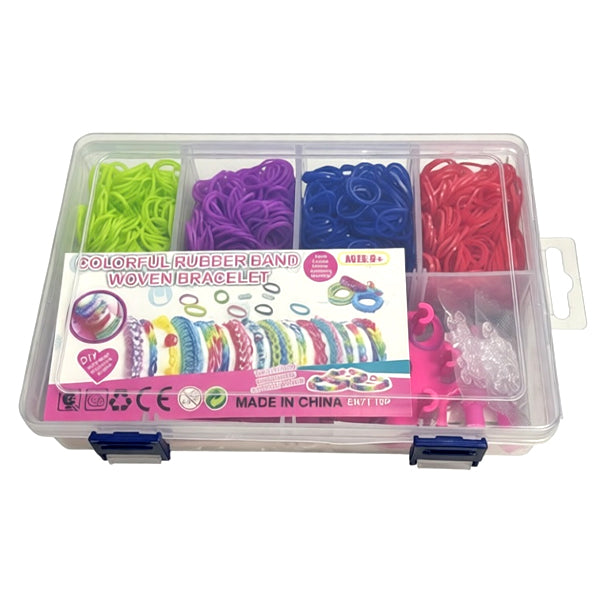 Kit d’élastiques Loom colorés