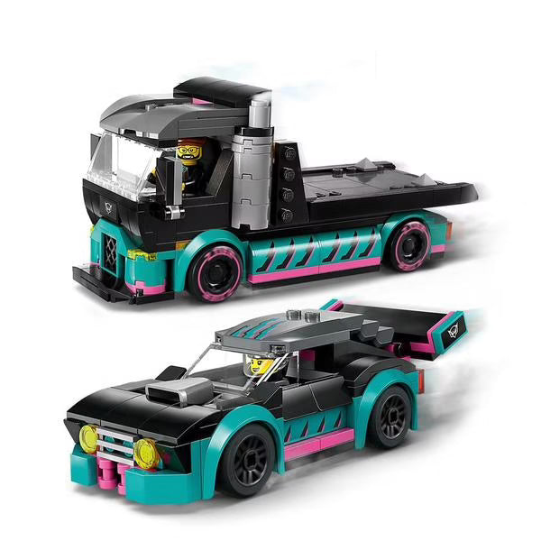 LEGO® City – Camion Porte-Voitures et Voiture de Course