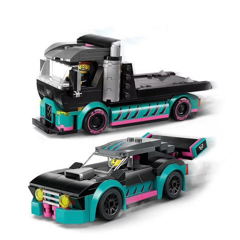 LEGO® City – Camion Porte-Voitures et Voiture de Course