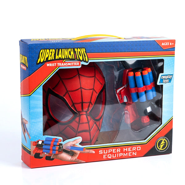 Lanceur et masque Spiderman