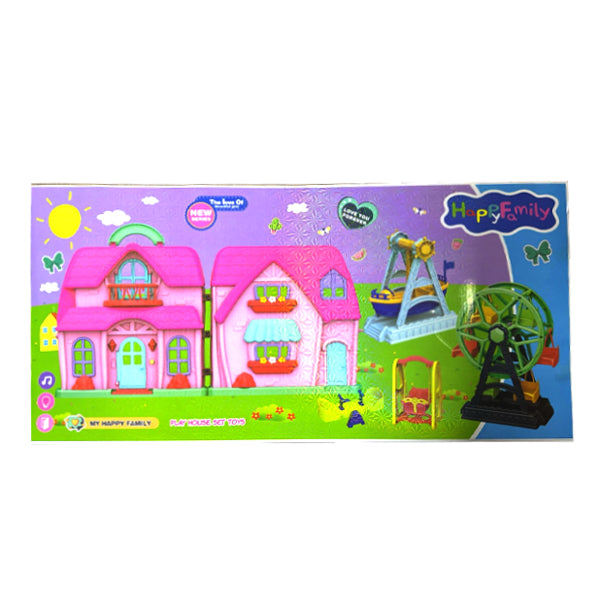 Maison de luxe Peppa Pig avec parc de jeu