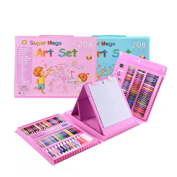 Mallette de dessin 208 pcs