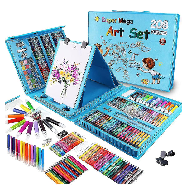 Mallette de dessin 208 pcs