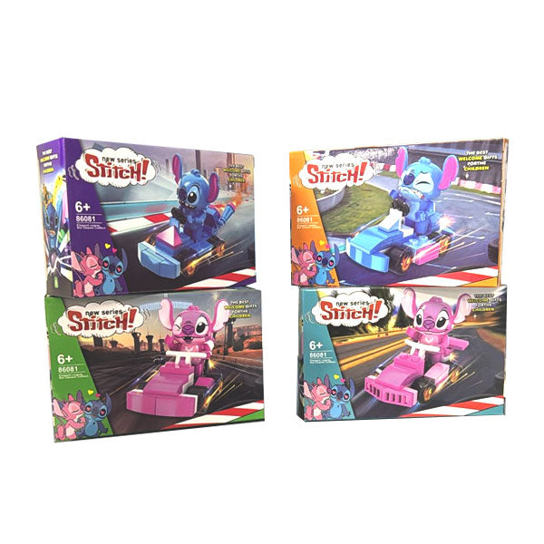 Mini jeu de bloc voiturette Stitch