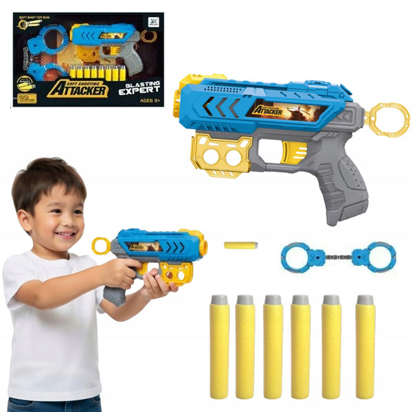 Mini pistolet Attacker avec menottes