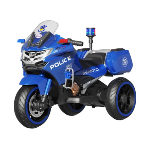 Mybebe - Moto à batterie Poli Partol 12V