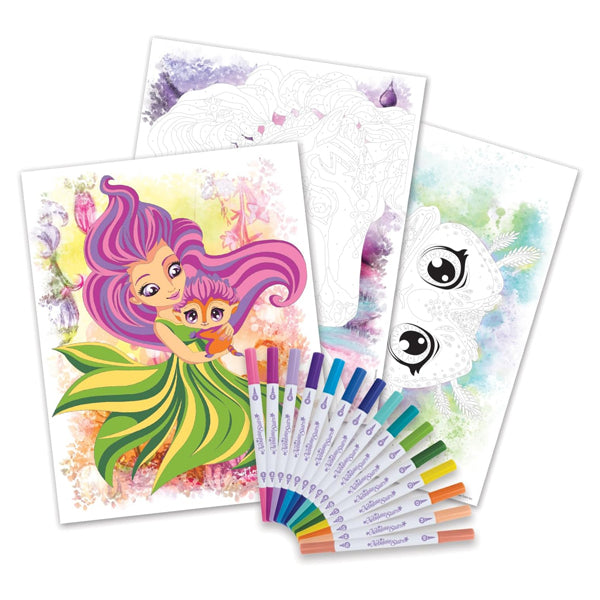 Nebulous Stars - Coloriage par numéro